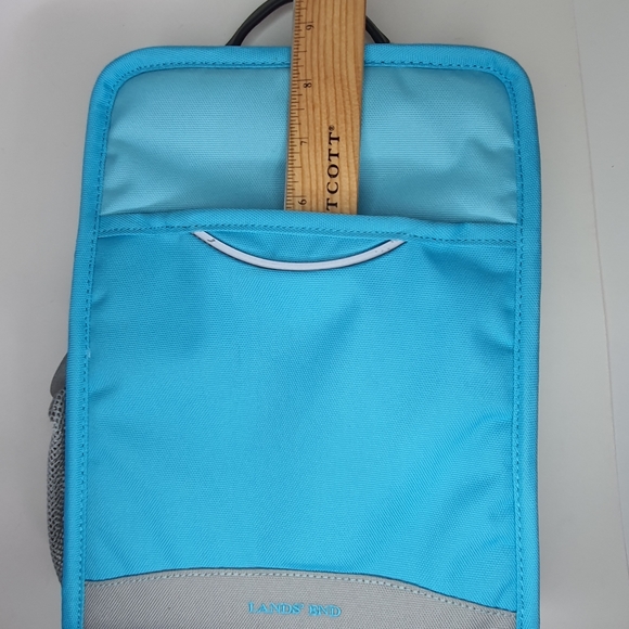 Lands' End Light Blue Lunch Bag - Picture 10 of 13